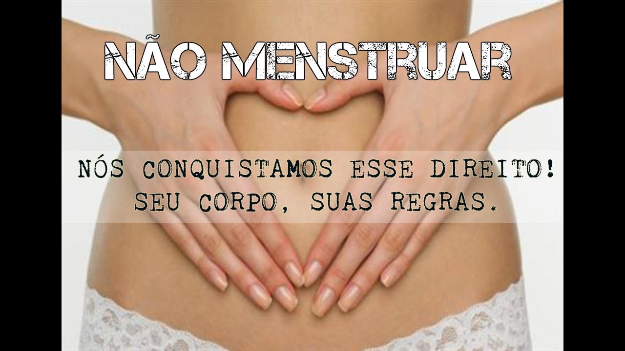 NÃO MENSTRUAR FAZ MAL? - YouTube
