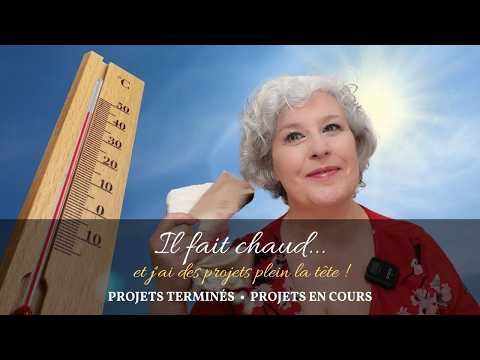 Je suis fatiguée, il fait chaud, parlons tricot