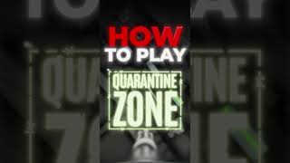 How to play Quarantine Zone? #indiegame #gamedev #gameplay #zombies #postapocalyptic #ue5 #fyp