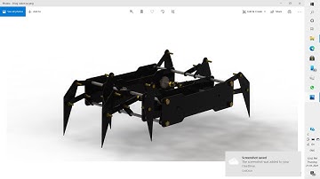 8 Leg Walking Robot- Klans mechanism. Frigate Projects | | Mechanical Projects
