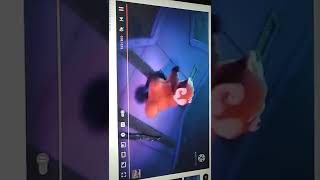 Meilin Doing The Bubble At Her Mom