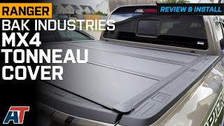 2024-2026 Ranger BAK Industries BAKFlip MX4 Folding Tonneau Cover Review & Install