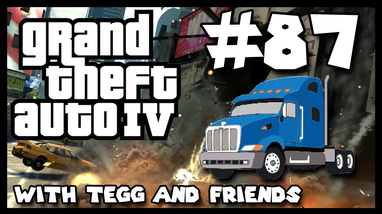 "OffRoad Semi Truck RACING!" (GTA IV Multiplayer w/Friends Episode
