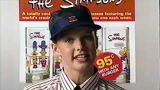 Hungry Jacks Promo - The Simpson Glasses (1994)