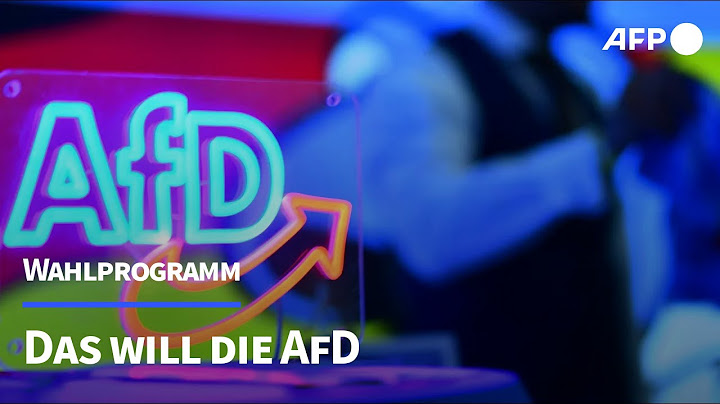Kurz erklärt: Das Wahlprogramm der AfD | AFP