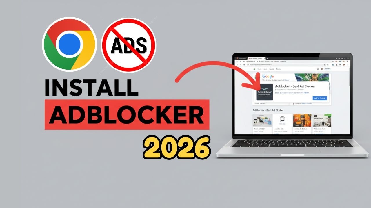 How to Install AdBlocker in Google Chrome (2026) | Block ALL Ads & Pop ...