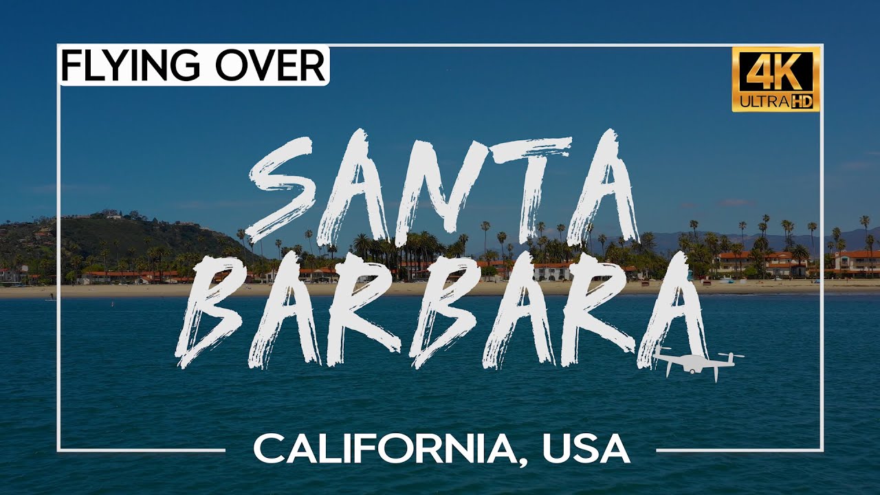 [USA] Santa Barbara, California | East Beach | Drone | 4K UHD