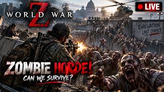 🔴LIVE 🔥 WORLD WAR Z LIVE STREAM!  ZOMBIE ON 🔥 #WorldWarZ #WorldWarZLive #ZombieGame #LiveGaming screenshot 1