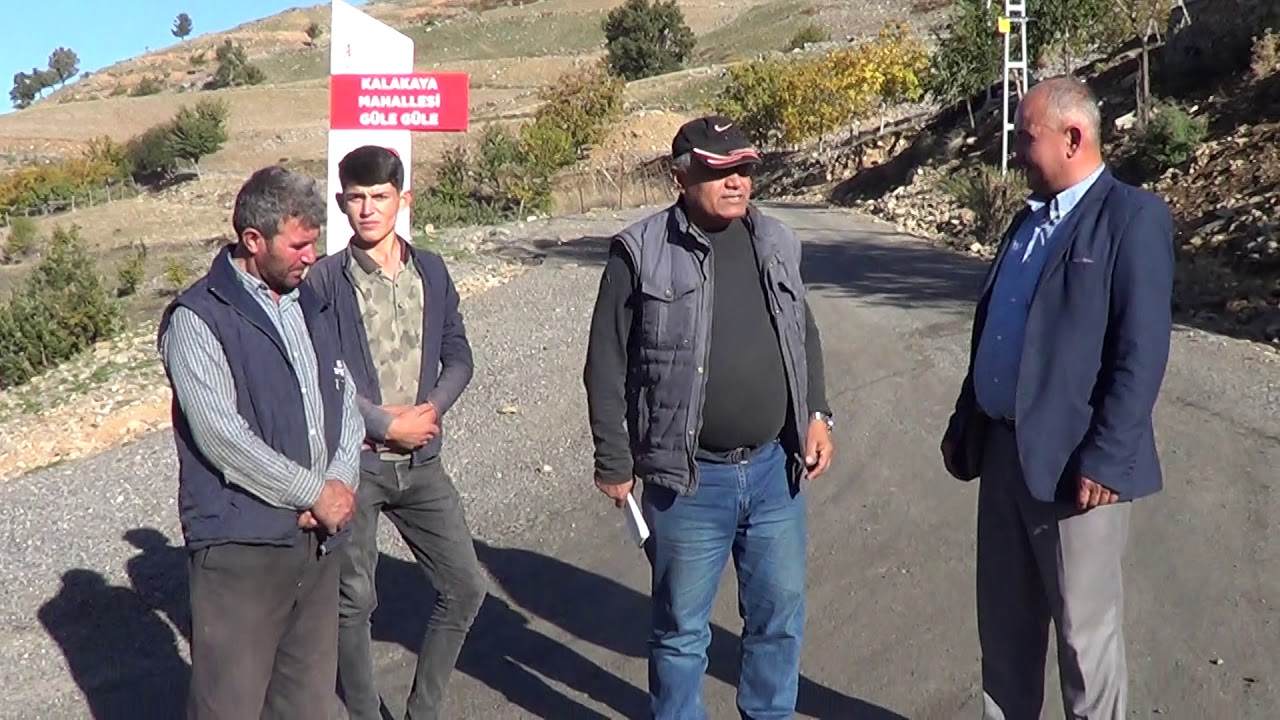 ONİKİ ŞUBAT KALAKAYA MAHALLESİ YOLUNUN ASFALTLANMASINI SAĞLADIK ÇOK MUTLUYUM