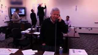 New England Patriots Draft Room 2014 - Jimmy Garoppolo