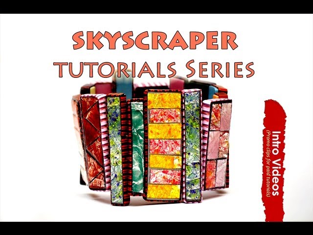 3 Liquid Polymer Clay Tutorials - TRANSform Your Clay, Flakes & Skyscraper  Techniques (eBook+Videos)