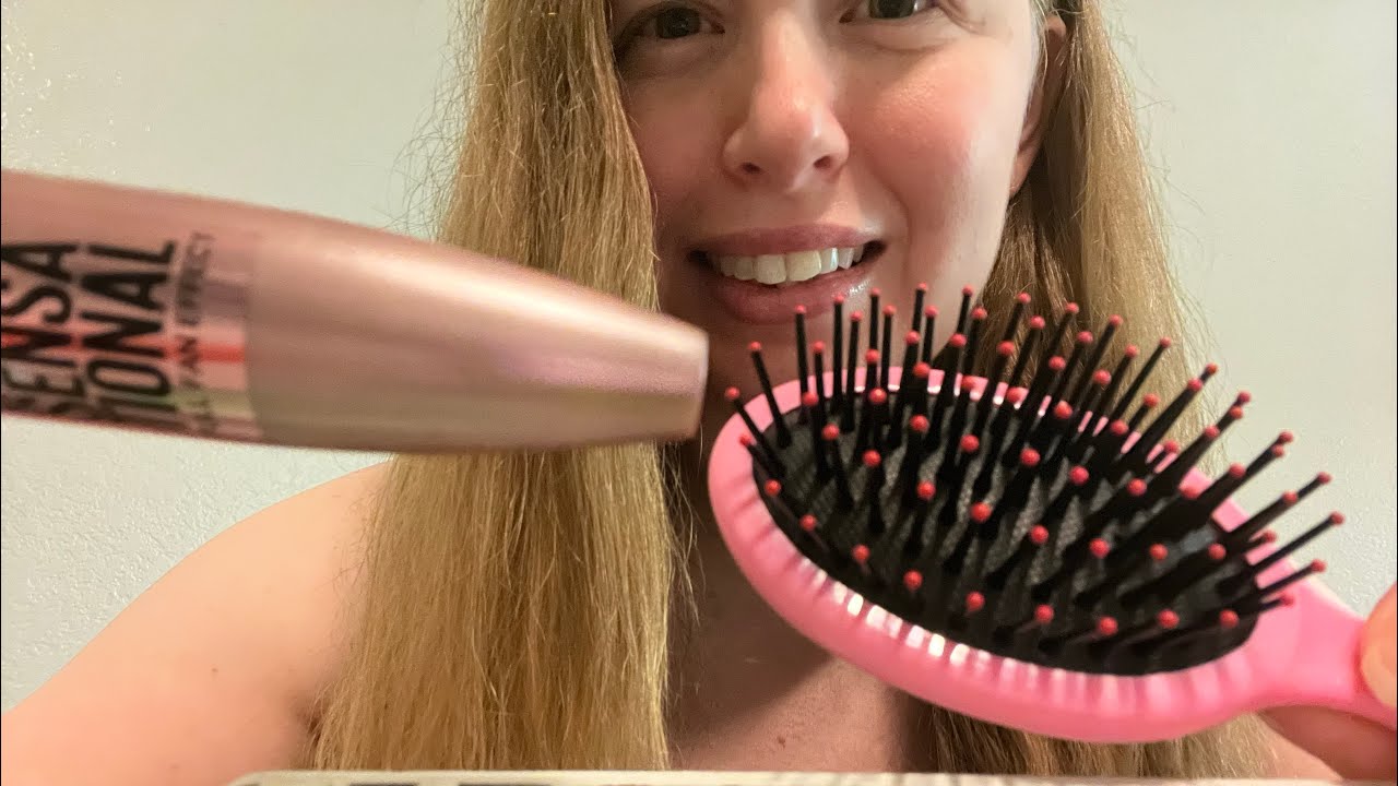 ASMR makeup hair and nails whispering