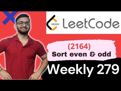 2164. Sort Even and Odd Indices Independently || LeetCode 2164 || Weekly LeetCode 279