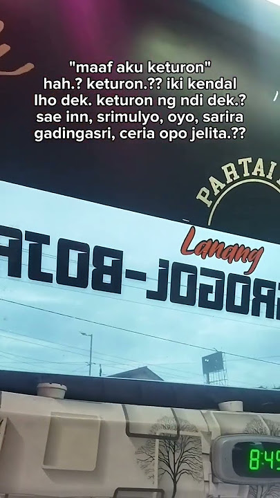 STORY WA QUOTES BUS || LSISTA - LANANGAN RA MUTU || LAJU PRIMA LP131