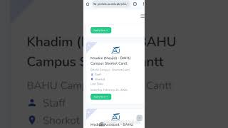 “🔥AIR UNIVERSITY JOBS 2026 – Office, Security & Scale 4 Staff | Apply Before Deadline! 💼🇵🇰” #job