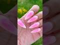 What color is your aura mine is definitely not pink lol shorts nailart diynails