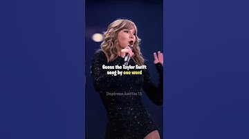 Guess the Taylor Swift song by one word | #taylorswift #oneword #shorts