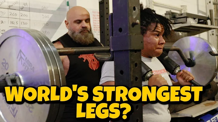 Leg Day - Pushing Andrea Thompson to the LIMIT