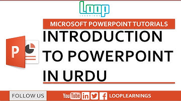 Introduction to PowerPoint in Urdu
