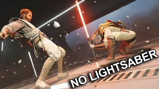 NO LIGHTSABER Grandmaster No Damage Dagan Gera (2nd Encounter) Star Wars Jedi Survivor PS5 4K 60FPS