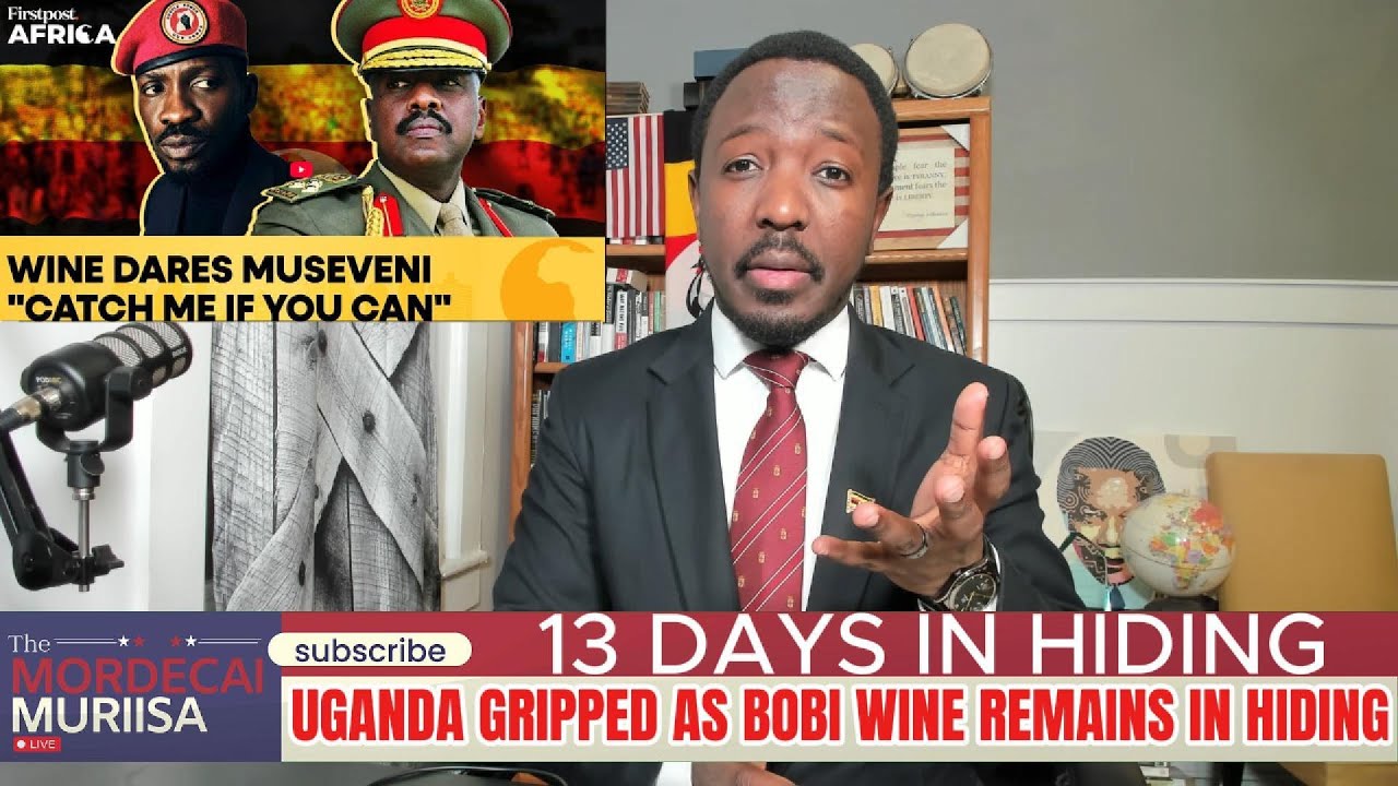 13 Days in Hiding: Uganda Gripped as Bobi Wine Remains in Hiding.