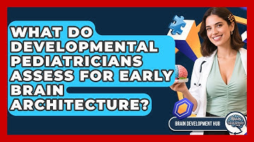 What Do Developmental Pediatricians Assess For Early Brain Architecture? - Brain Development Hub