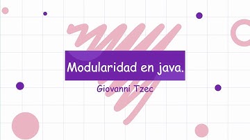 Modularidad en java
