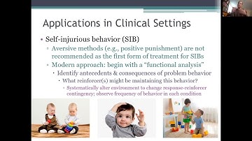 PSYC 370 Video Lecture - Clinical Applications of Operant Conditioning