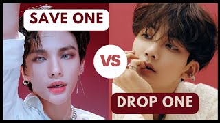 [KPOP GAME] SEVENTEEN 🆚️ STRAY KIDS [SAVE ONE DROP ONE]