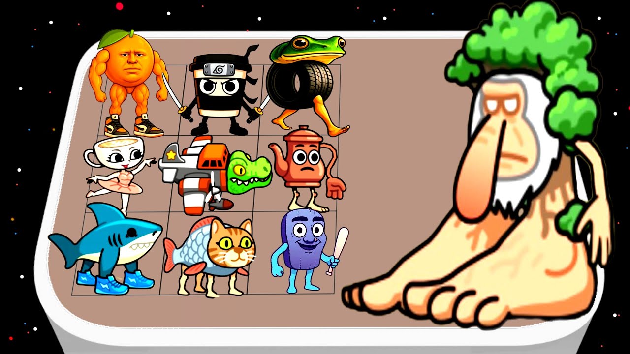 BRAINROT |  Merge Master Tung Tung Sahur Anomali _ Gameplay Walkthrough