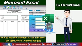 How to make Payment Voucher Management System in Excel-VBA|Part-3 VBA Codes Explain|Chrome Education