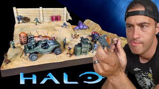 Somehow I made Halo into an Epic Battle Diorama