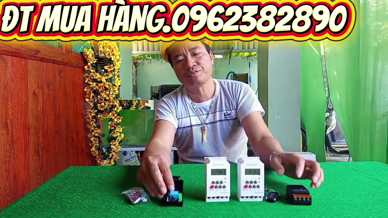 BỘ HẸN GIỜ ĐIỀU KHIỂN TỰ ĐỘNG BẬT TẮT CÁC THIẾT BỊ ĐIỆN GIA ĐÌNH THUẬN TIỆN CHO MỌI NHÀ 