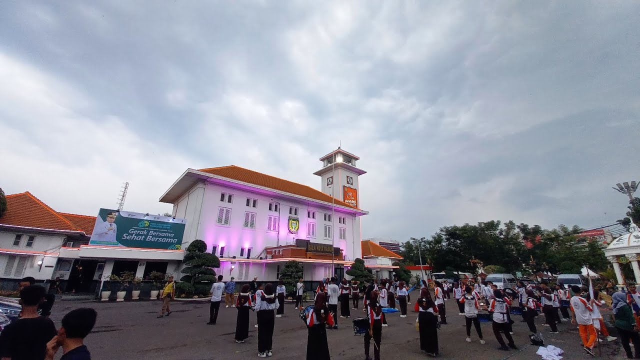 Pra Parade Senja SMP Negeri 8 Madiun  #drumbandmadiun #kotamadiun #parade #psc