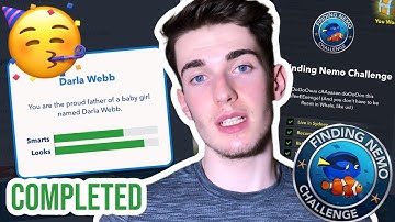 Bitlife How To Complete The Finding Nemo Challenge Speed Run Fastest Way To Complete!
