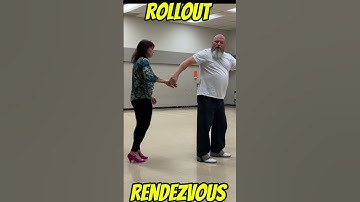 Advanced jive dance move: Rollout Rendezvous
