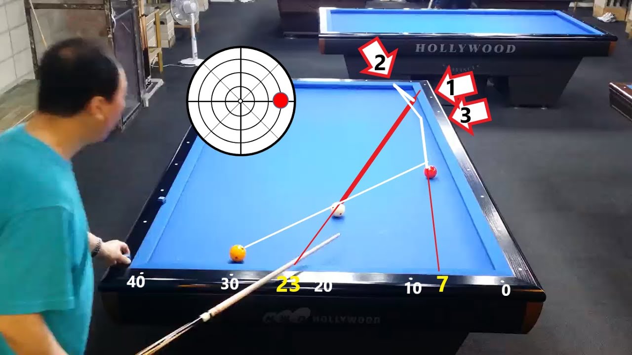 3뱅크 장쿠션 접시치기길을 응용만 잘 한다면 부러울게 없습니다