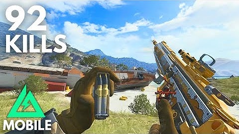 Delta Force Mobile Shiba M7 Cyclone Gameplay 92 Kills.