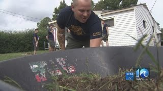 Local navy divers help Master Diver's widow