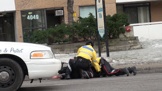 Toronto Police Service Make An Arrest Without Excessive Force