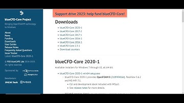 Tutoriales de OpenFoam BlueCFD