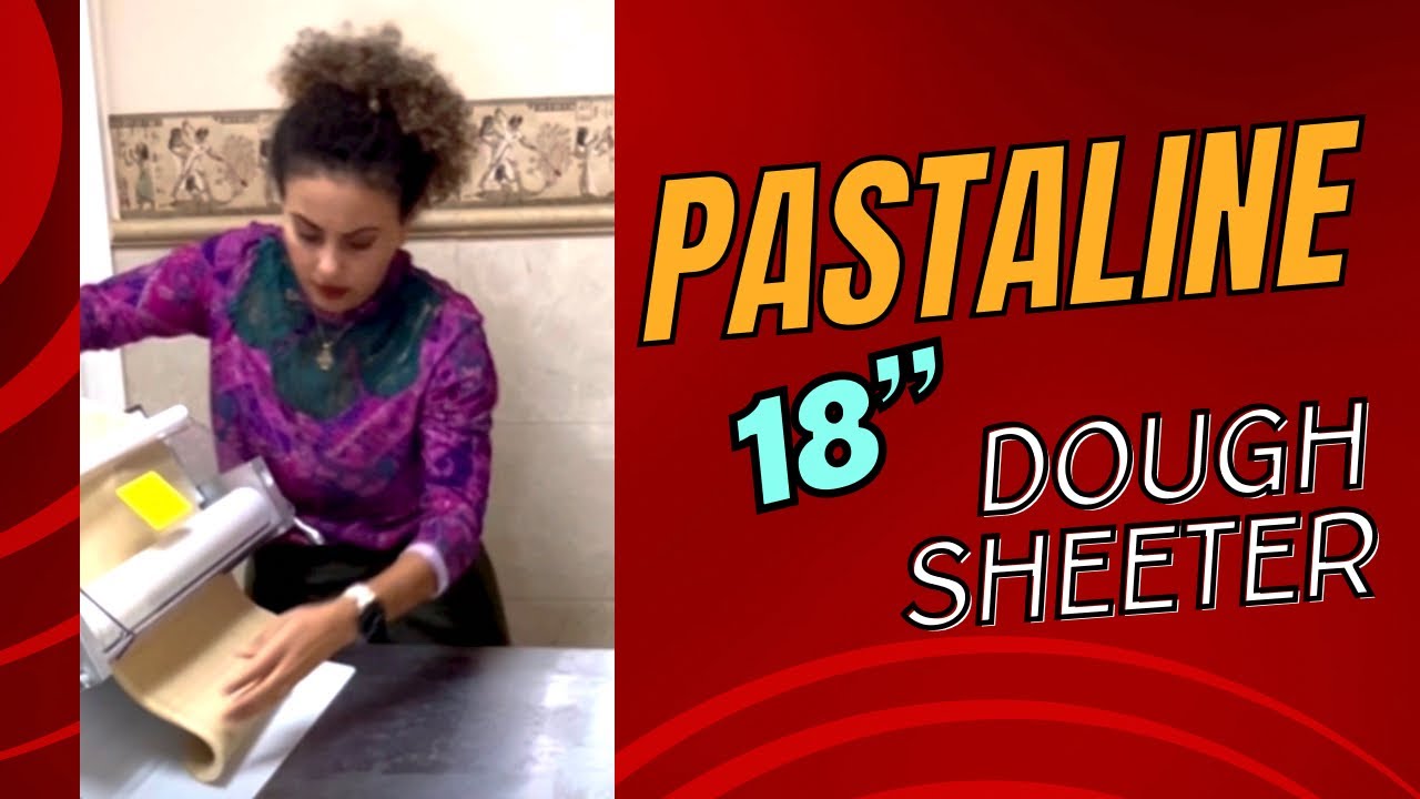 Pastaline Maxi Sfogly 18 inch Dough Sheeter Demo and Promo Code