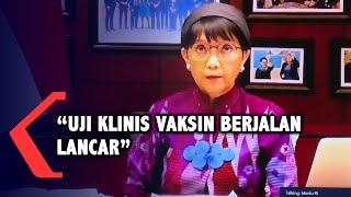 Menlu Retno Marsudi Katakan Proses Uji Klinis Vaksin Berjalan Lancar