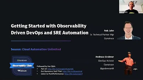Getting Started with Observability Driven DevOps and SRE Automation