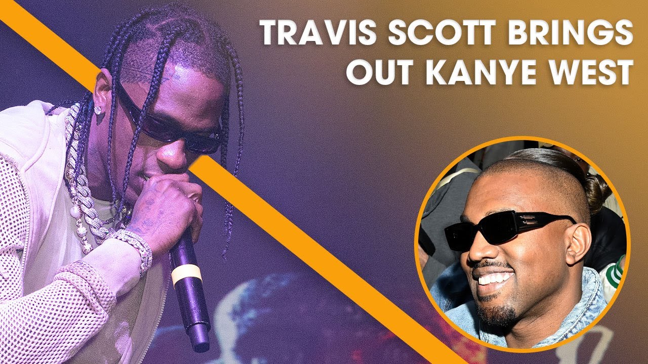 Travis Scott Brings Out Kanye West On Stage At 'Circus Maximus'