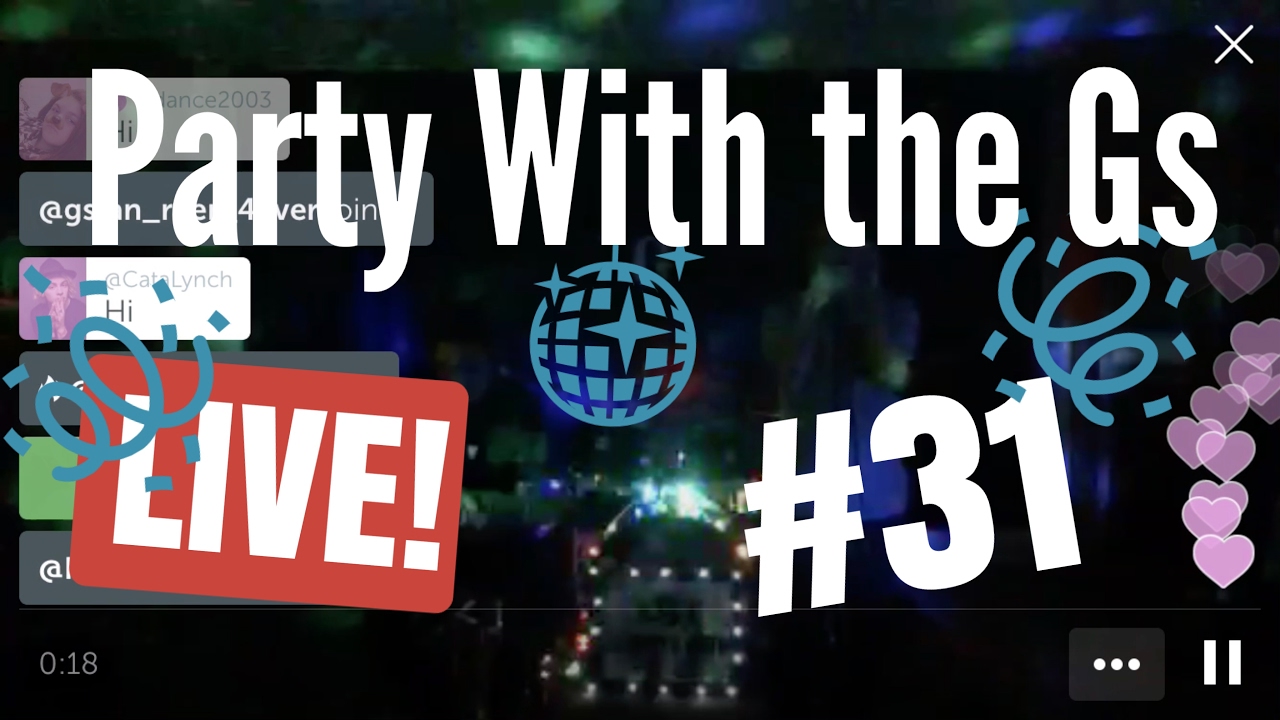 Party With the Gs LIVE Variety Show 31 The Gs YouTube