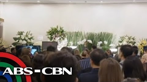 Misa, idinaos para kay Eddie Garcia - June 22, 2019 | News Patrol