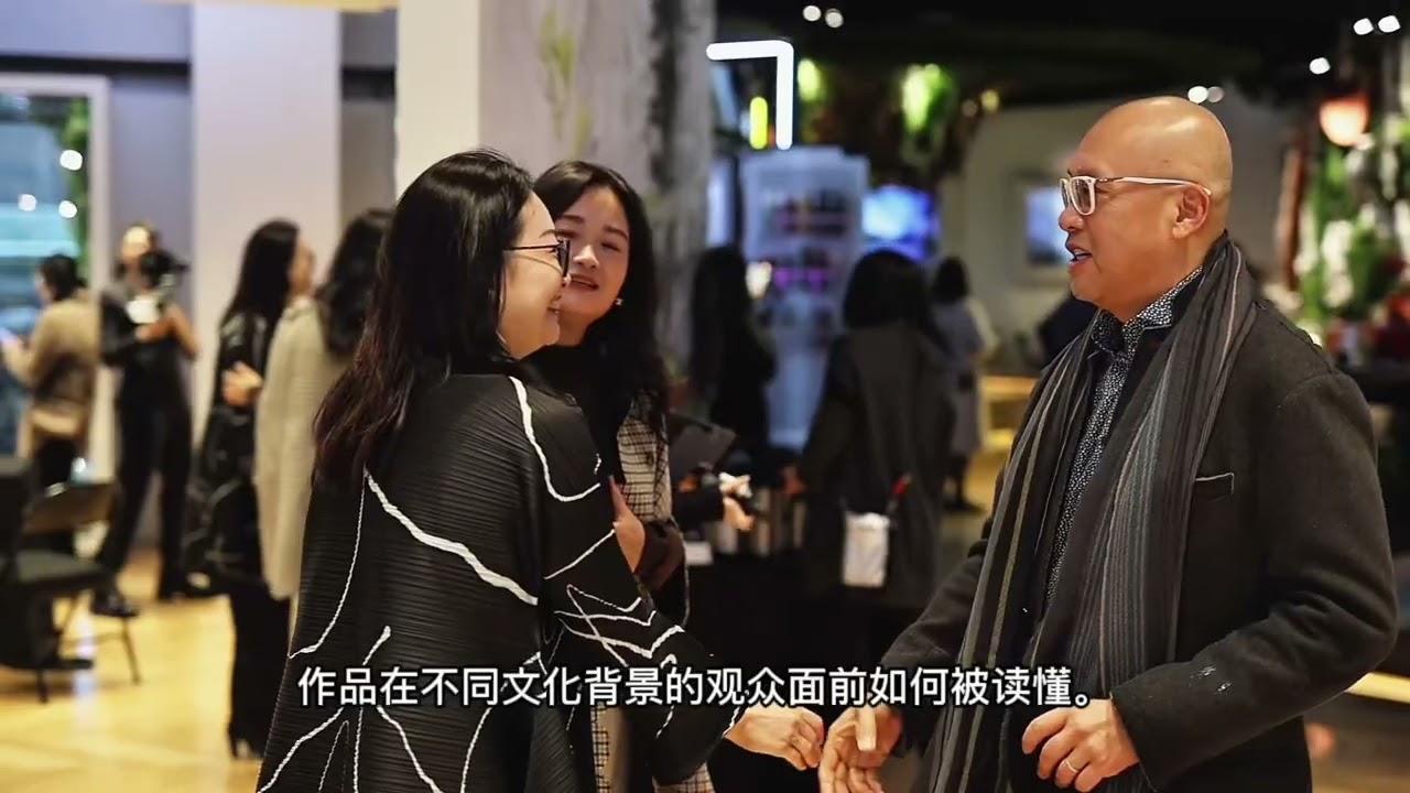 Oakridge Park Gallery 和True Colour Art Gallery 艺术对话未来生活空间的现场记录。