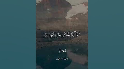 * القارئ سالم الرويلي من سورة المعارج تلاوة مليئة بالراحة والخشوع إستمع ليطمئن قلبك 🌿🧡.