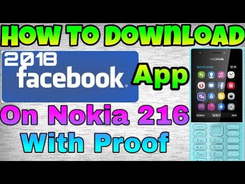 How To Download Facebook App In Nokia 216 By Tech Inspire Youtube